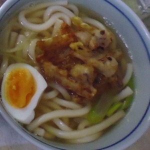 かき揚げうどん